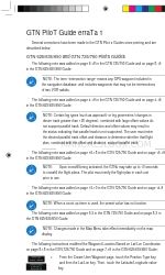 Garmin GTN 625 Errata