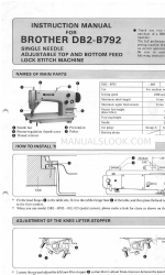 Brother 082-8792 Manual de instrucciones