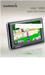 Garmin nuvi 1690 Skrócona instrukcja obsługi