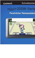 Garmin nuvi 205W Series (German) Schnellstartanleitung