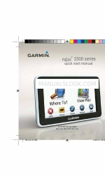 Garmin NUVI 2300 series Manual de inicio rápido