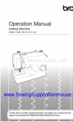 Brother 885-X21 Operation Manual