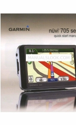 Garmin nuvi 705 series Snelstarthandleiding