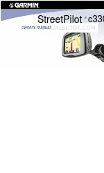 Garmin StreetPilot c330 Manuale d'uso