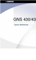 Garmin GNS 430 Quick Reference