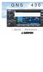 Garmin GNS 430 Quick Refence