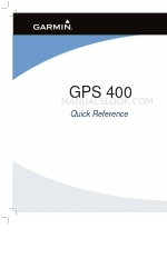 Garmin GPS 400 Quick Reference