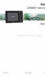 Garmin GPSMAP 800 Series Owner's Manual