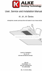 Alke 41 Series User, Service And Installation Manual