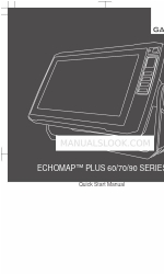 Garmin ECHOMAP PLUS 60 series Посібник із швидкого старту