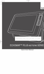 Garmin ECHOMAP PLUS 70 series Hızlı Başlangıç Kılavuzu