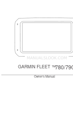 Garmin FLEET 780 Gebruikershandleiding