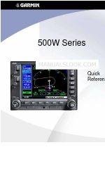 Garmin GNS 530AW Skrócona instrukcja obsługi