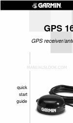 Garmin GPS 16 Schnellstart-Handbuch