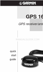 Garmin GPS 16 빠른 시작 매뉴얼