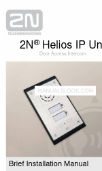 2N Helios IP Uni Посібник з монтажу