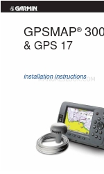 Garmin GPSMAP 3005C Manual de instrucciones de instalación