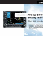 Garmin GPSMAP 400 series Handleiding voor piloten Addendum