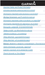 Garmin GPSMAP 521/521s Belangrijke veiligheidsinformatie