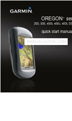 Garmin GPSMAP 550 Schnellstart-Handbuch