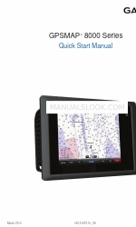 Garmin GPSMAP 8008 MFD Schnellstart-Handbuch