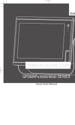 Garmin GPSMAP 8400 series Skrócona instrukcja obsługi
