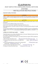 Garmin Boat Switch Instrukcja instalacji