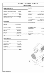 ALKOTA 210 Specifiche tecniche