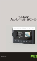 Garmin Fusion Apollo MS-ERX400 Gebruikershandleiding