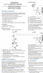 Garmin GC 12 Kurulum Talimatları Kılavuzu