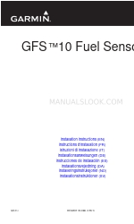 Garmin GFS 10 - Fuel Sensor Manuale di istruzioni per l'installazione