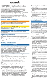 Garmin GNX 21 Installation Instructions