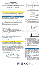 Garmin GPS 19x NMEA 2000 Installation Instructions