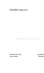 AEG FAVORIT 35010 VI Gebruikershandleiding