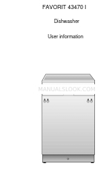 AEG FAVORIT 43470 I Інформація про користувача