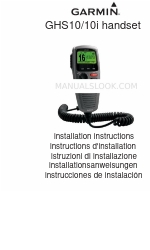 Garmin GHS 10 Installationsanleitung Handbuch