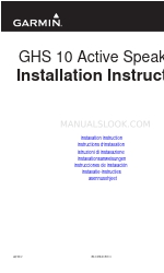 Garmin GHS 10 Manuale di istruzioni per l'installazione