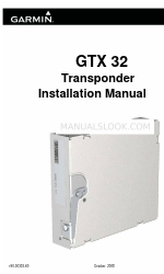 Garmin GTX 32 Installation Manual