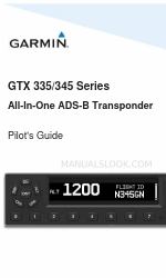 Garmin GTX 335 Pilot's Manual