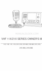 Garmin VHF 11X Series Manual del usuario