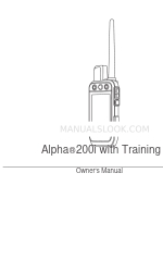 Garmin Alpha 200i Manuale d'uso