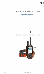 Garmin Astro 320 Manual del usuario