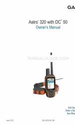 Garmin Astro 320 Manuale d'uso