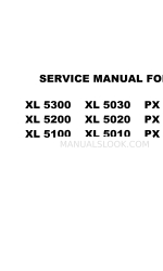 Brother XL5300 Service Manual