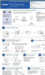 Brother Airprint MFC-J460DW Manuel d'installation rapide