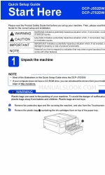 Brother CDP-J552DW Quick Setup Manual