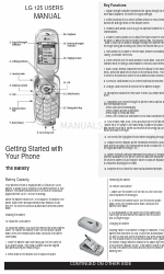 LG 125 User Manual