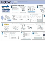 Brother DCP 385C - Color Inkjet - All-in-One Manual de configuración rápida