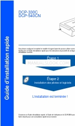 Brother DCP 540CN - Color Inkjet - All-in-One (Francés) Manual D'installation Rapide