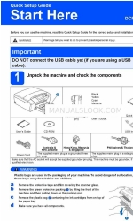 Brother DCP 585CW - Color Inkjet - All-in-One Руководство по быстрой настройке